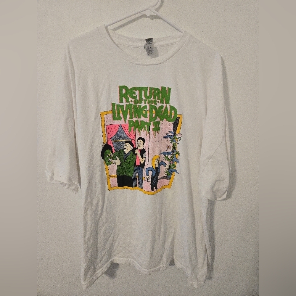 Return of the Living Dead Part II T Shirt Mens Size 4XL Big & Tall horror Tee